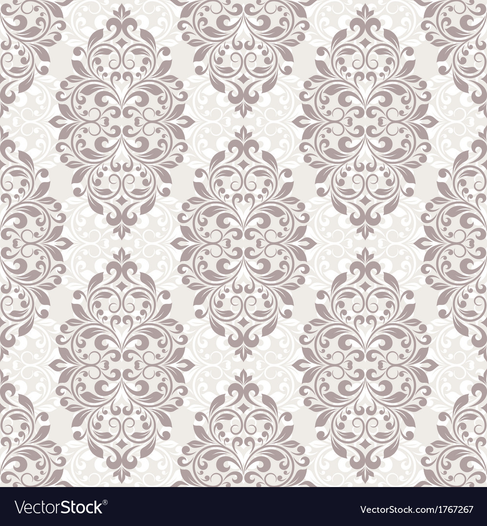 Seamless damask pattern