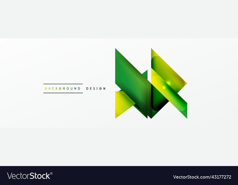 Dynamic 3d geometric abstract background Vector Image Dynamic 3d geometric abstract background