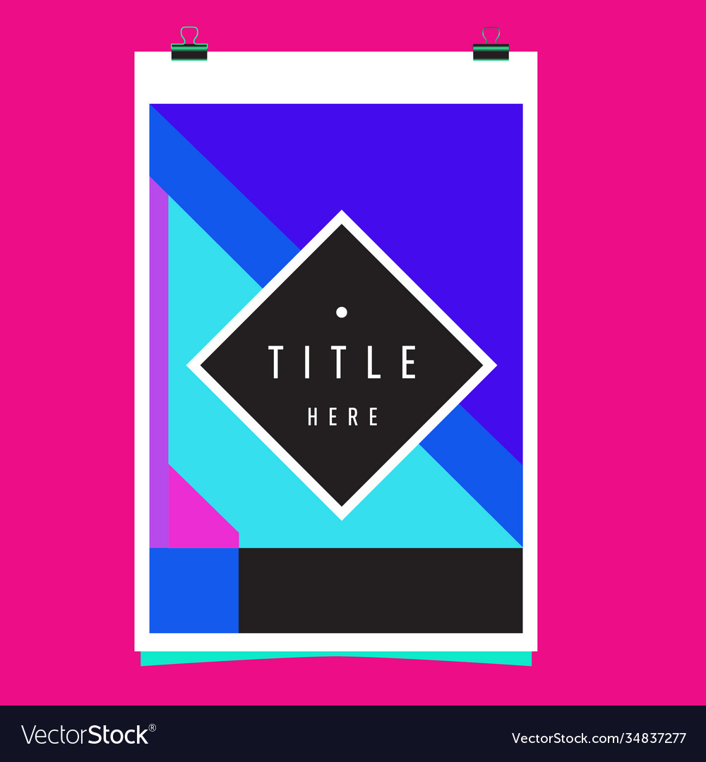 Abstract colorful geometric pattern background Vector Image Abstract colorful geometric pattern background