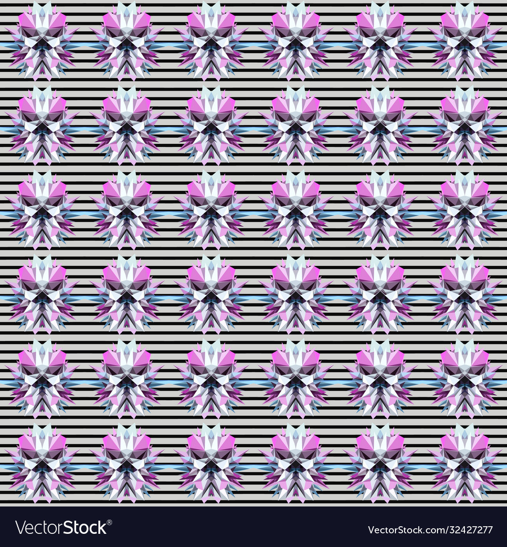 Abstract geometric triangle seamless pattern vector image Abstract geometric triangle seamless pattern