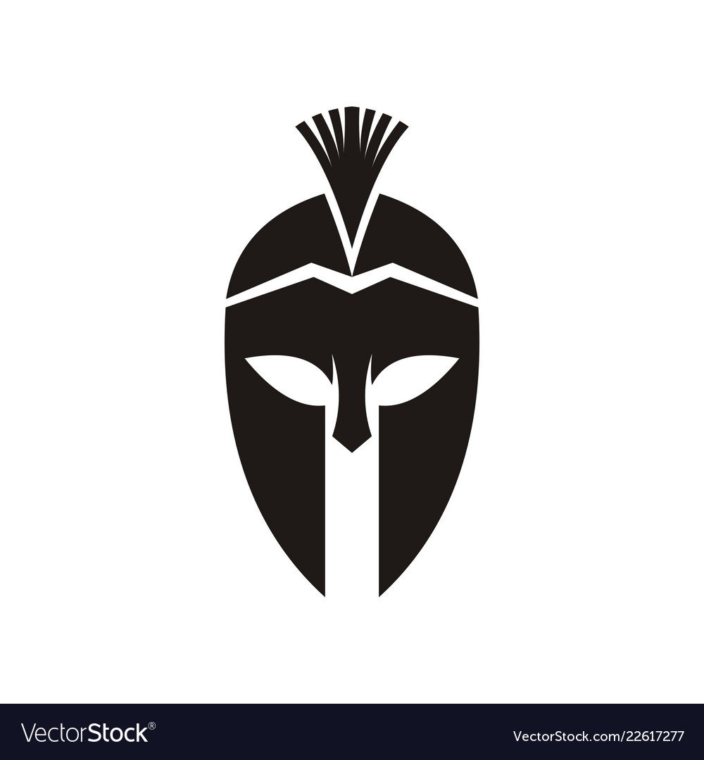 Spartan logo design Royalty Free Vector Image - VectorStock