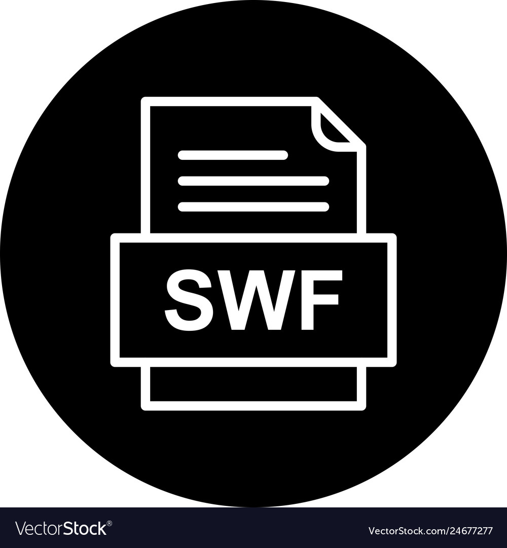 Swf file document icon