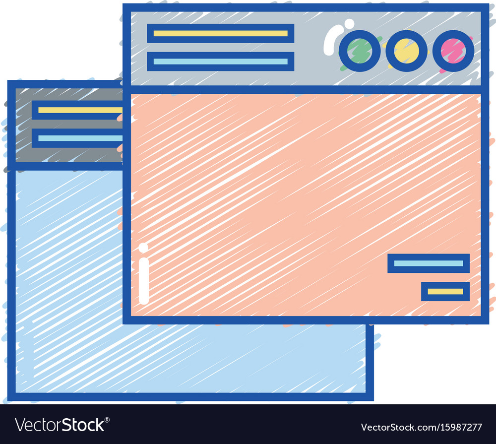 Technology windows element and website document