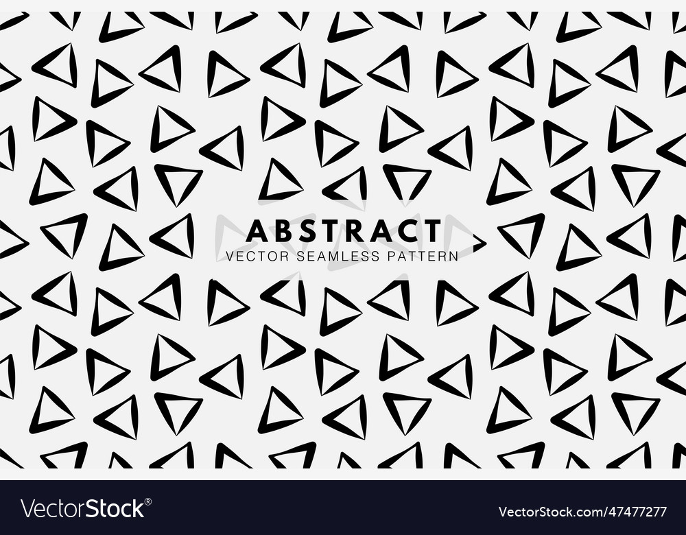 Triangle geometric shapes pattern