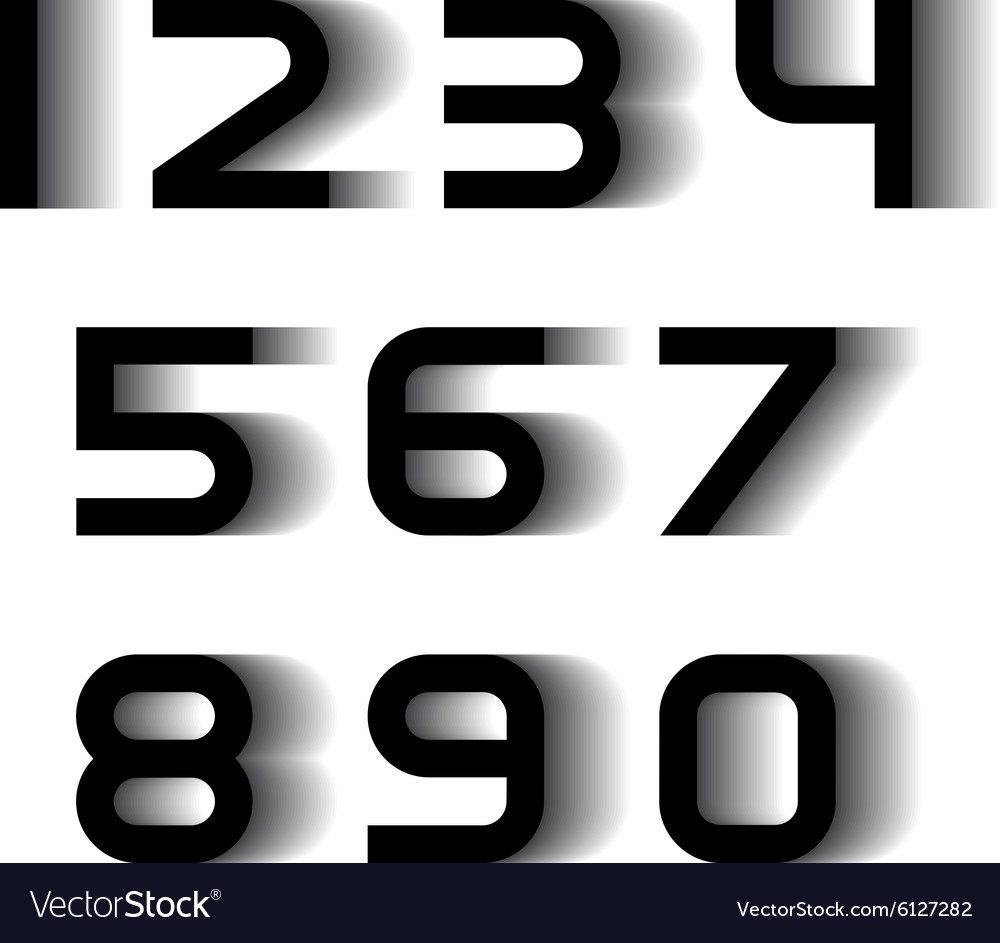 Dynamic Number Blur Effect