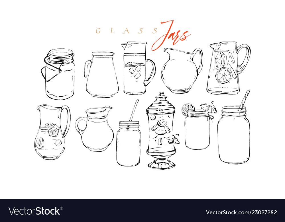 Hand drawn graphic textured artistic bar vector image Hand drawn graphic textured artistic bar
