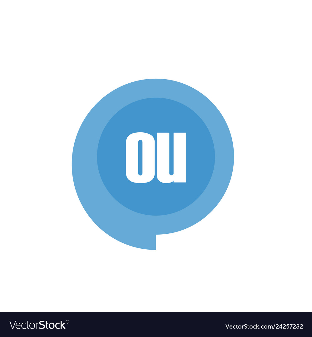 Initial letter logo ou template design