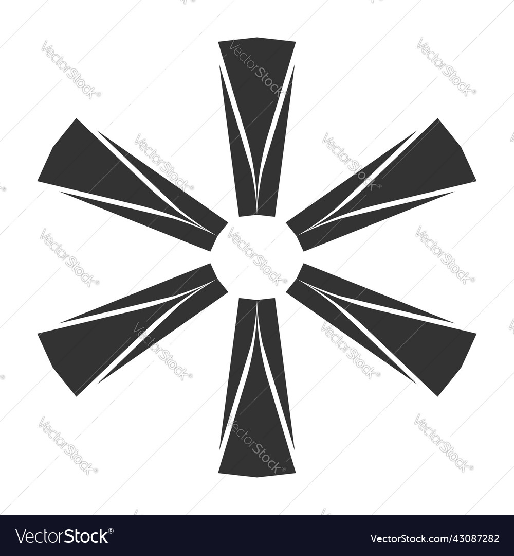 Simple motif mandala shape element circular round Vector Image Simple motif mandala shape element circular round