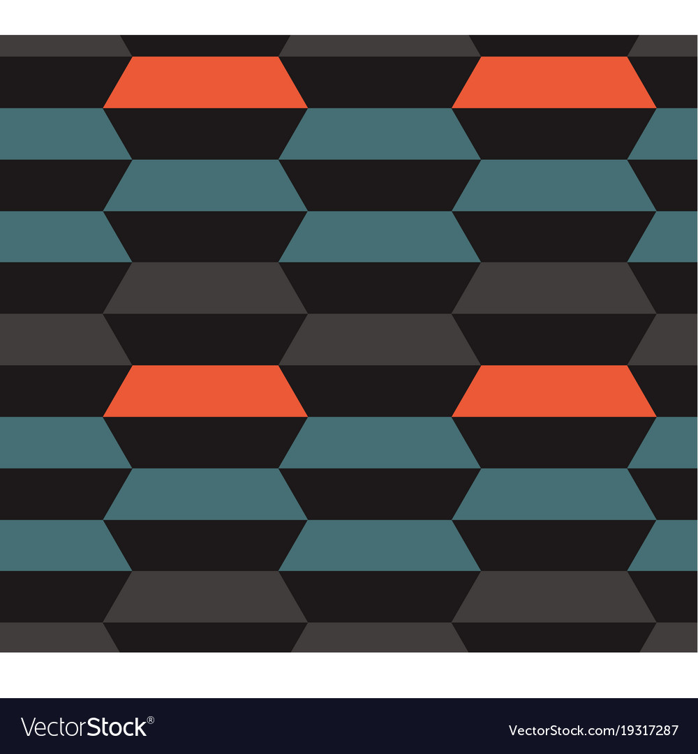 Abstract construction blocks seamless pattern