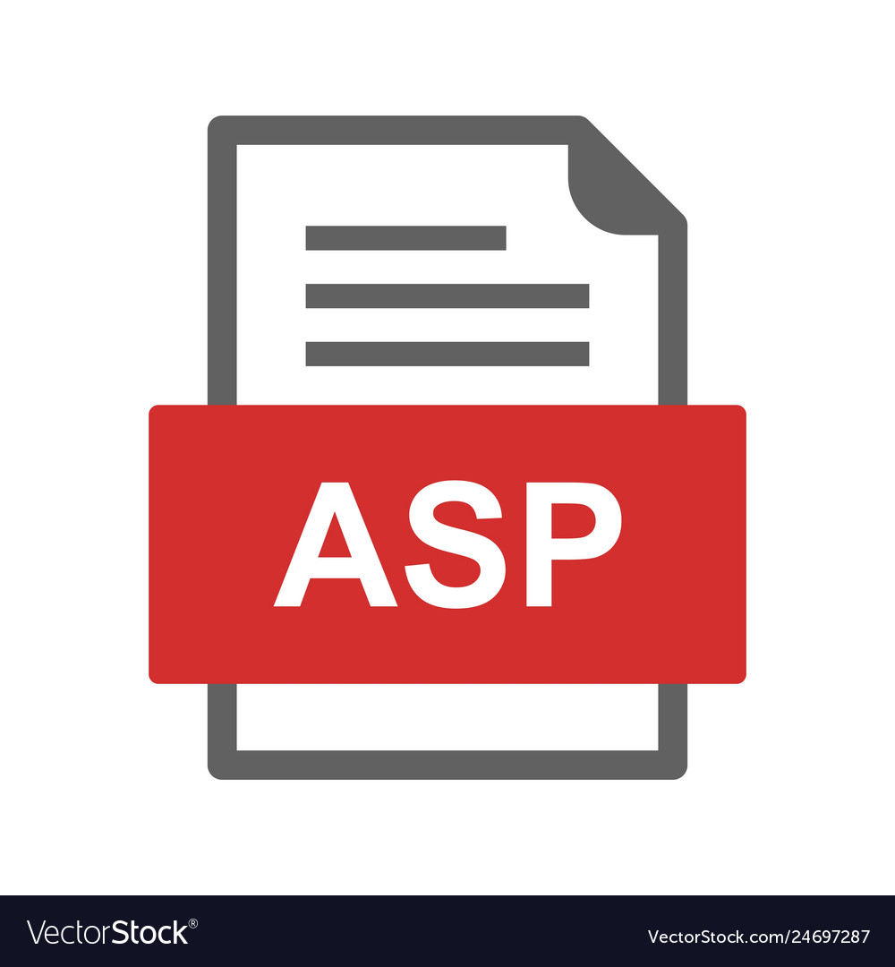 Asp file document icon