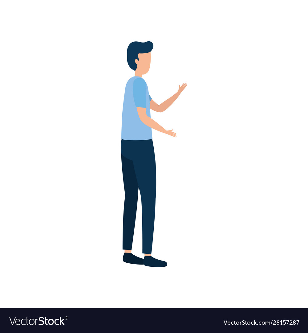 Avatar man person design Royalty Free Vector Image