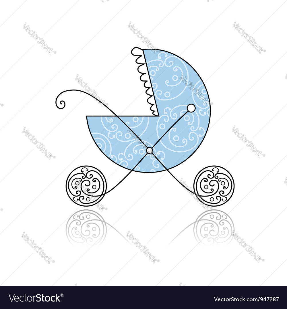 baby blue buggy