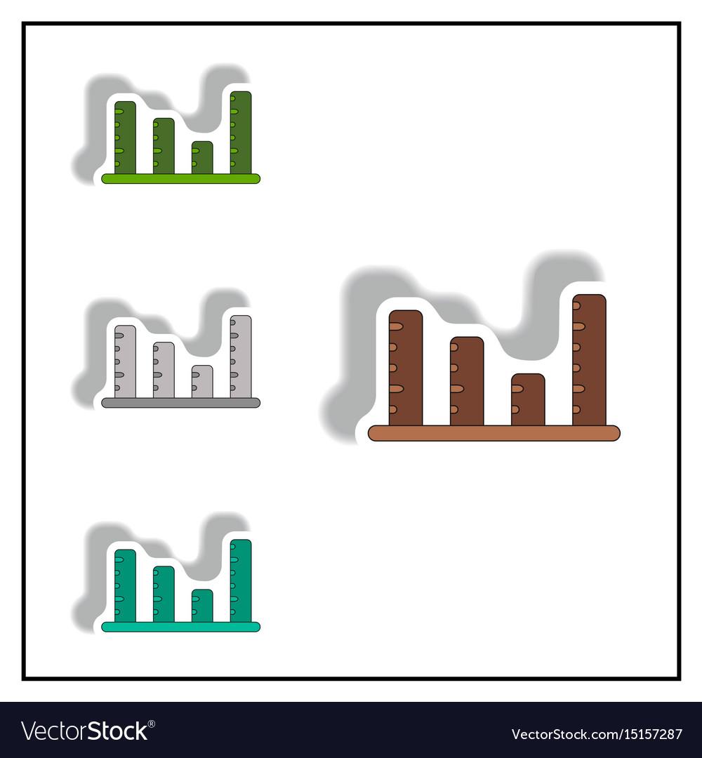 Bar graph business statistic