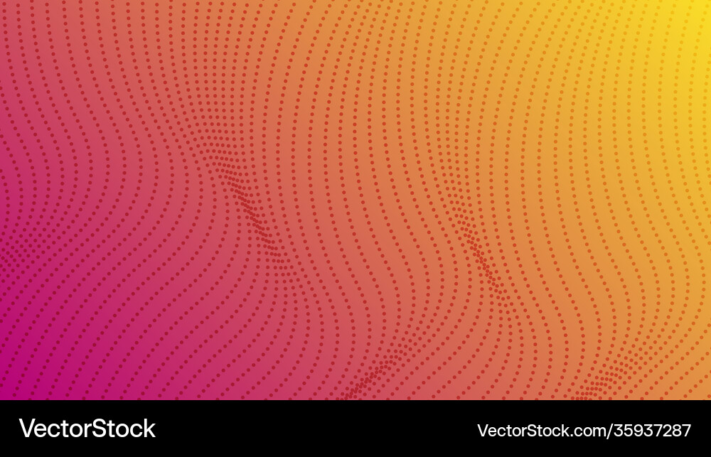Halftone gradient background with dots Royalty Free Vector