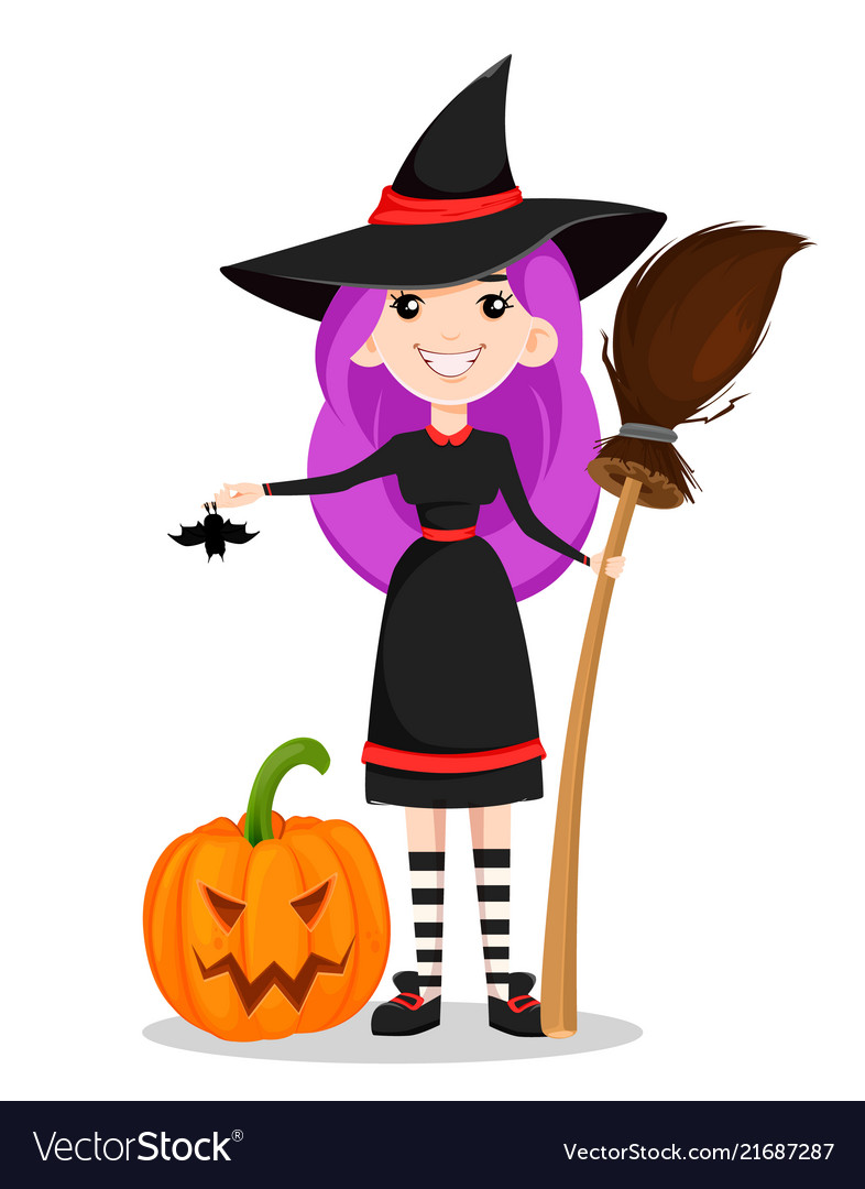 cute halloween witch