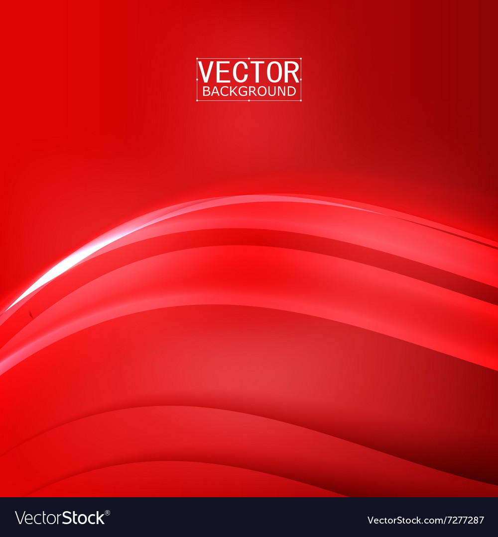 Red background curve