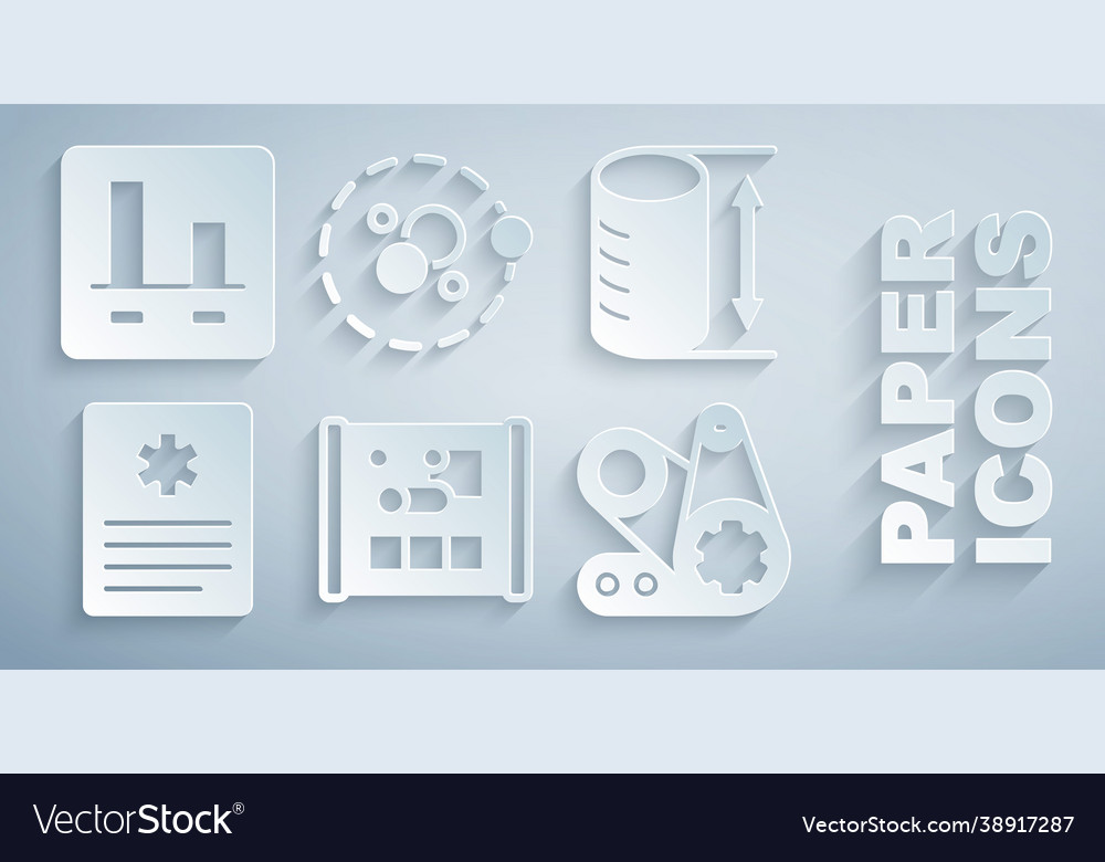 Set graphing paper for engineering height vector image Set graphing paper for engineering height