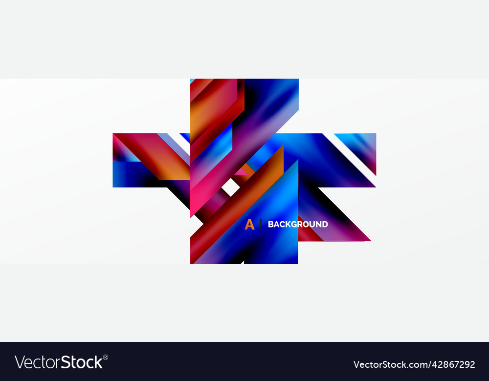 Modern trendy minimalist abstract background Vector Image
