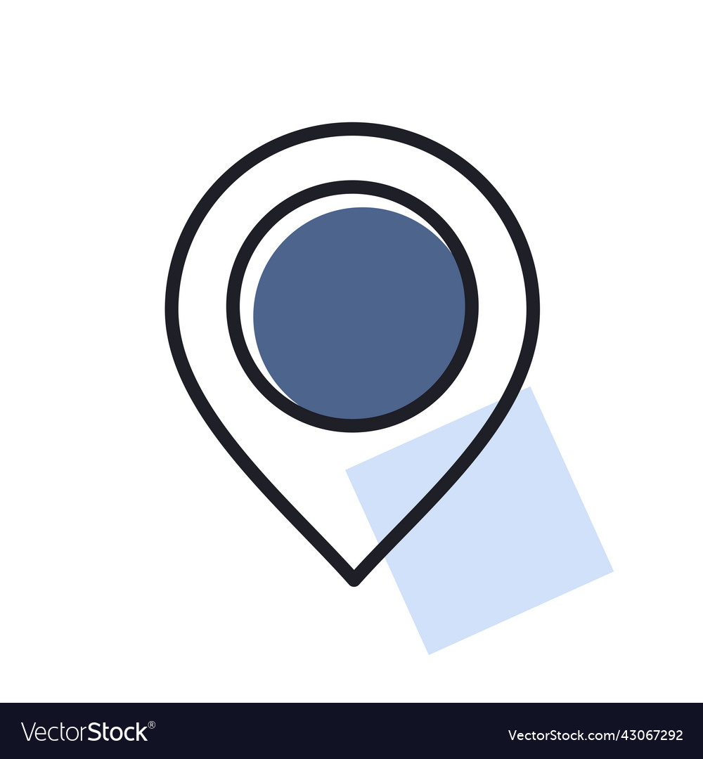 Pin map icon pointer markers