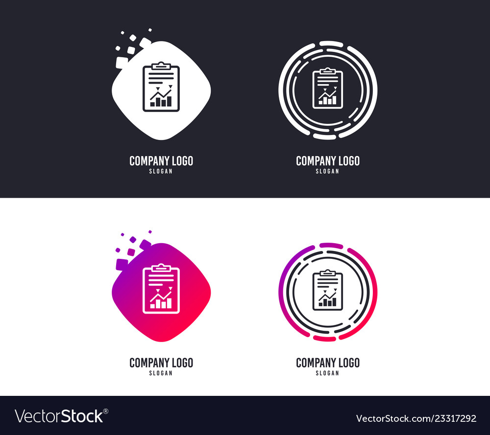 Project management icon report document symbol