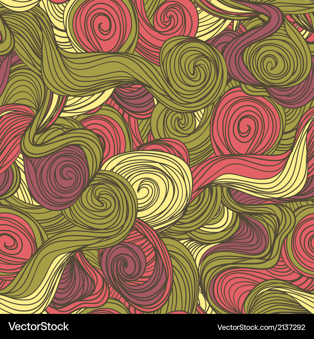 Seamless abstract hand-drawn texture Royalty Free Vector