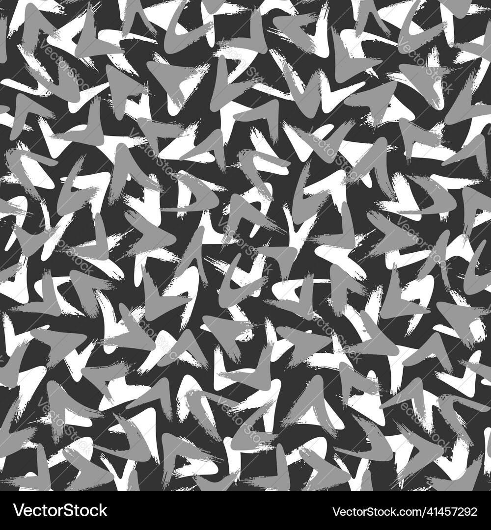 Seamless camouflage pattern Royalty Free Vector Image