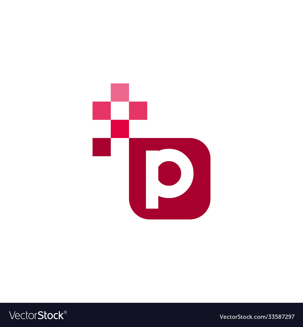 P font template design