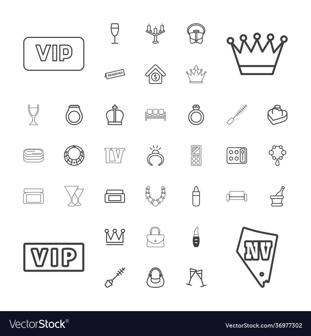 37 luxury icons