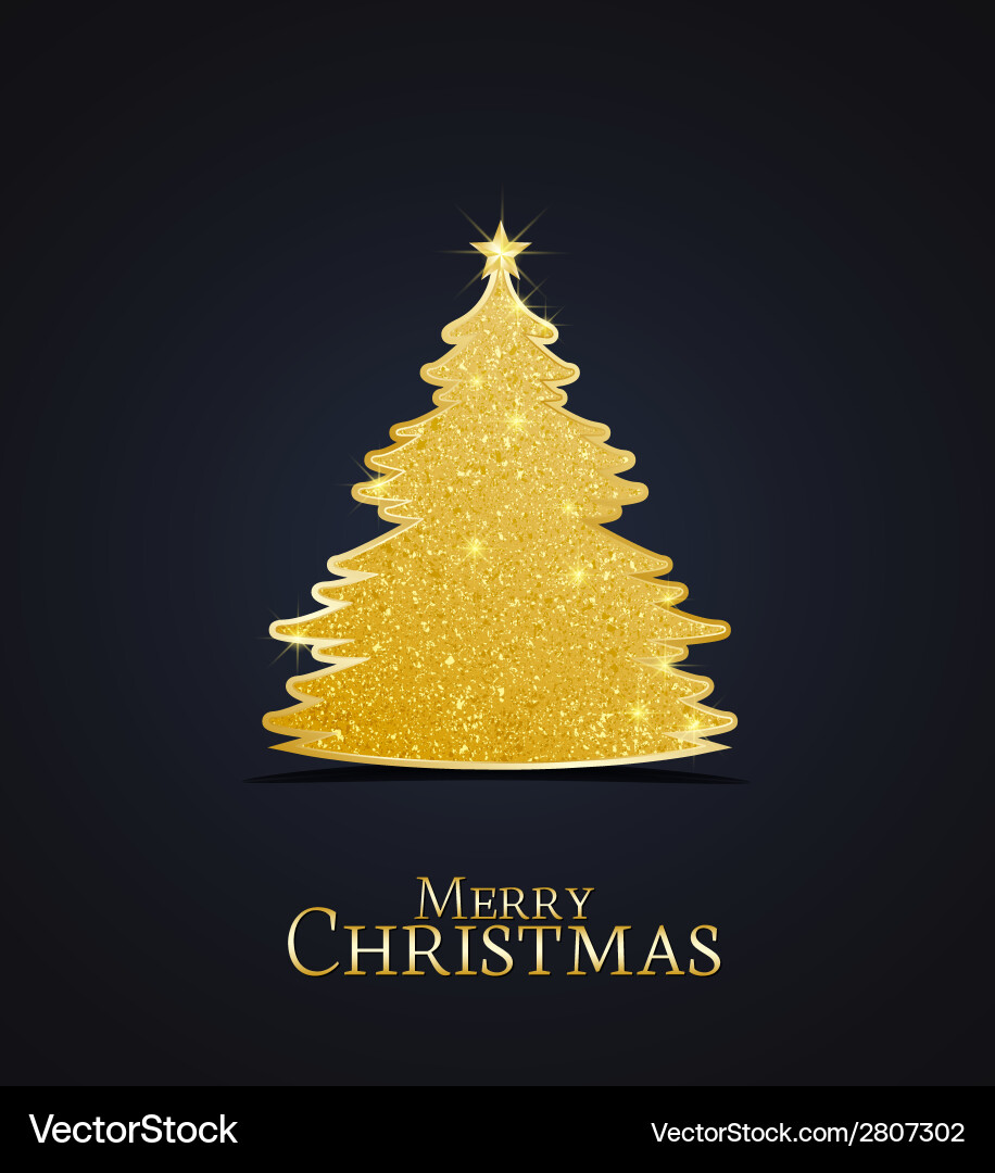 Christmas tree Royalty Free Vector Image - VectorStock