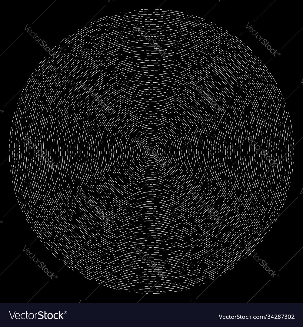 Radial radiating lines abstract burst element vector image Radial radiating lines abstract burst element
