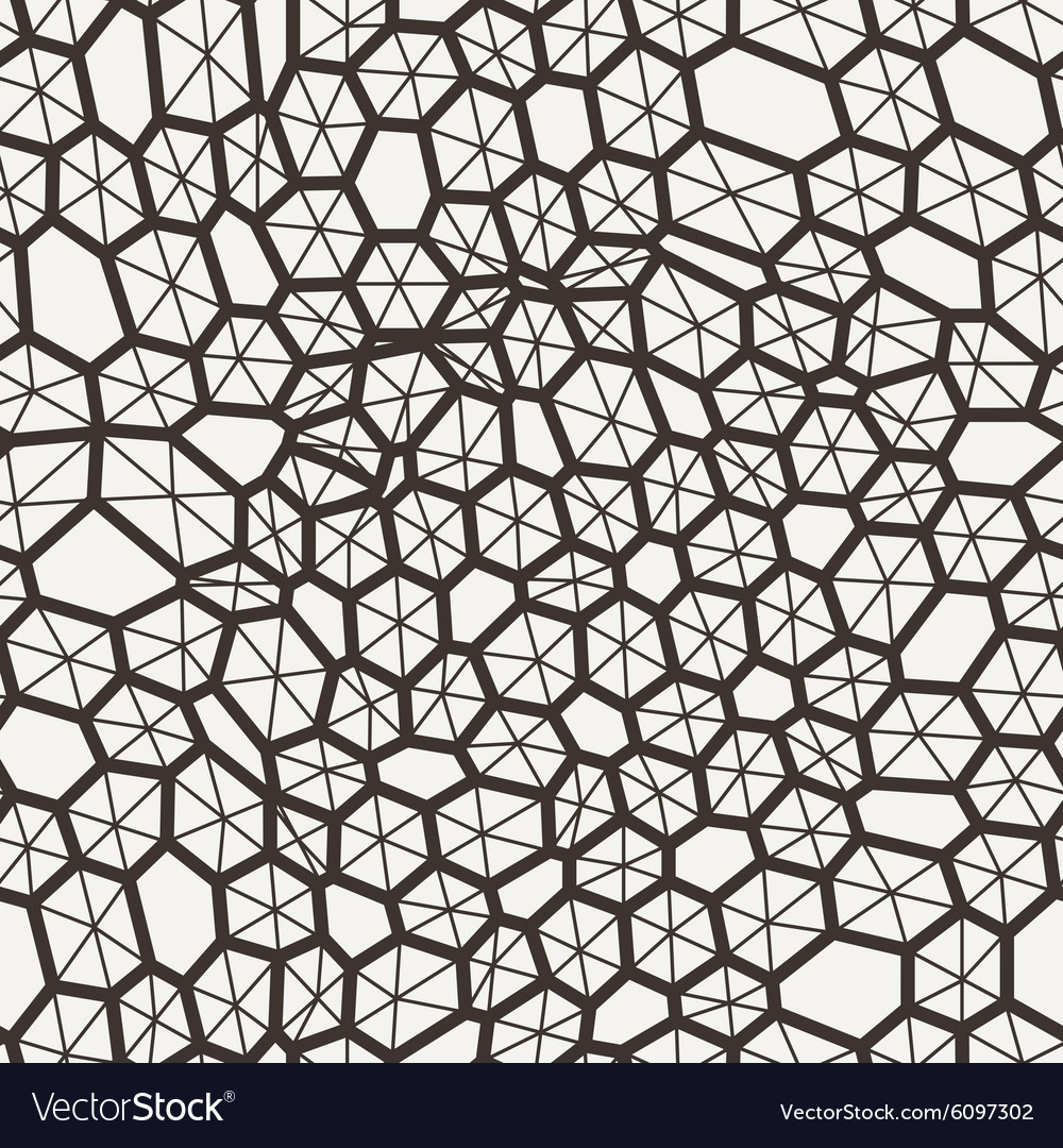 Seamless pattern in a grid polygons