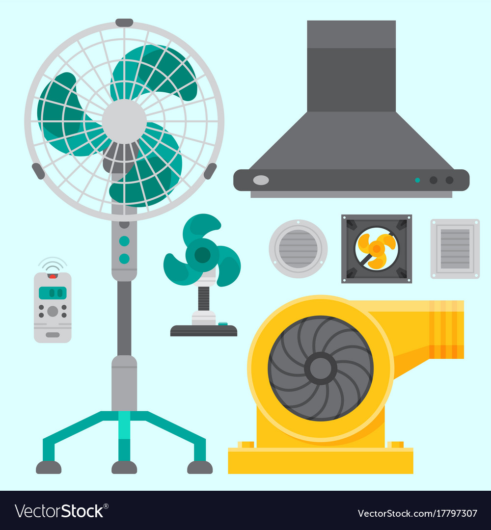 Air Conditioner Airlock Systems Equipment Vector Image