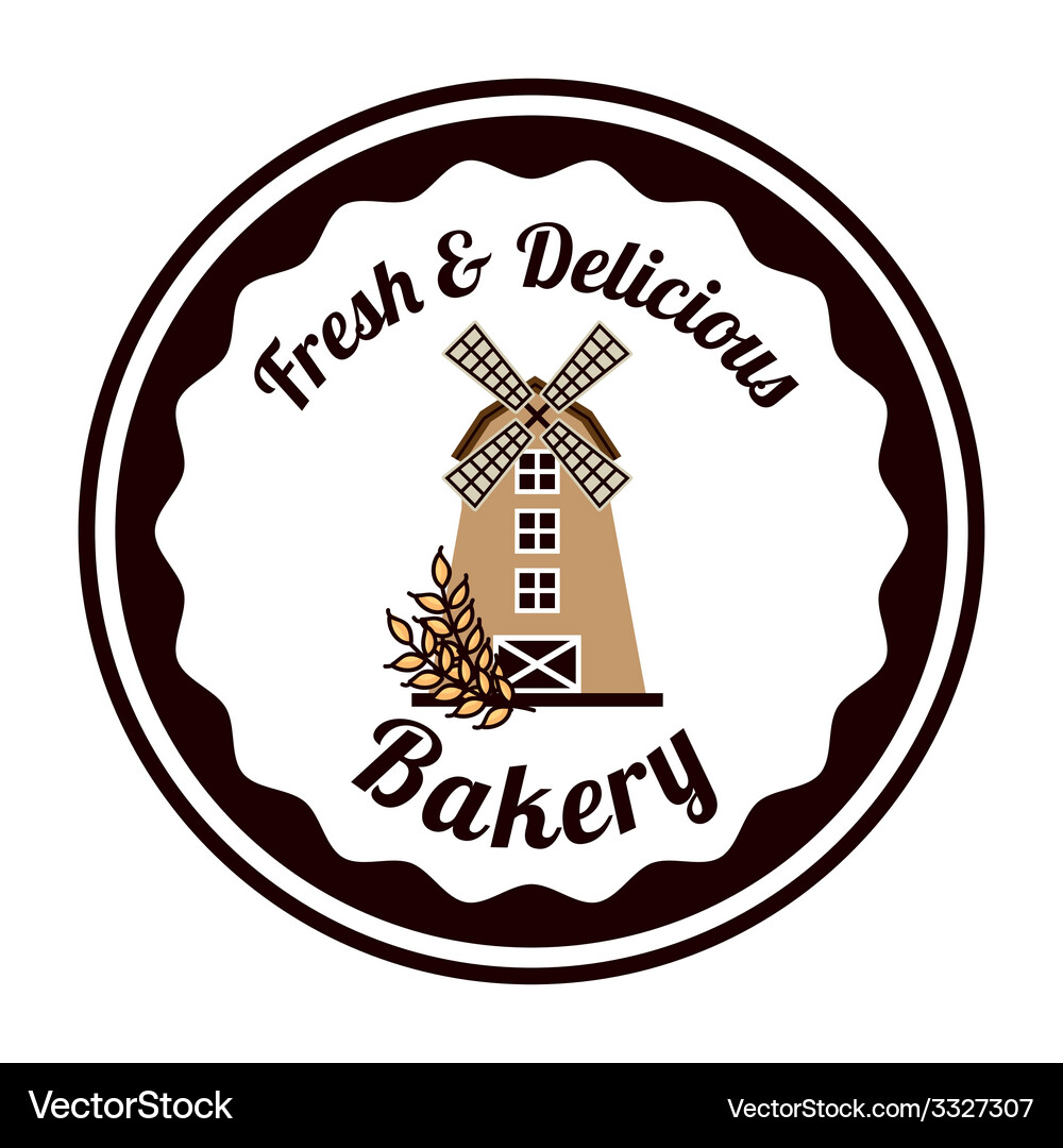 Bakery design Royalty Free Vector Image - VectorStock