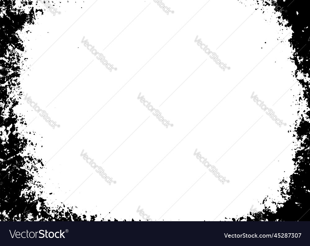 Grunge border texture background abstract frame vector image Grunge border texture background abstract frame