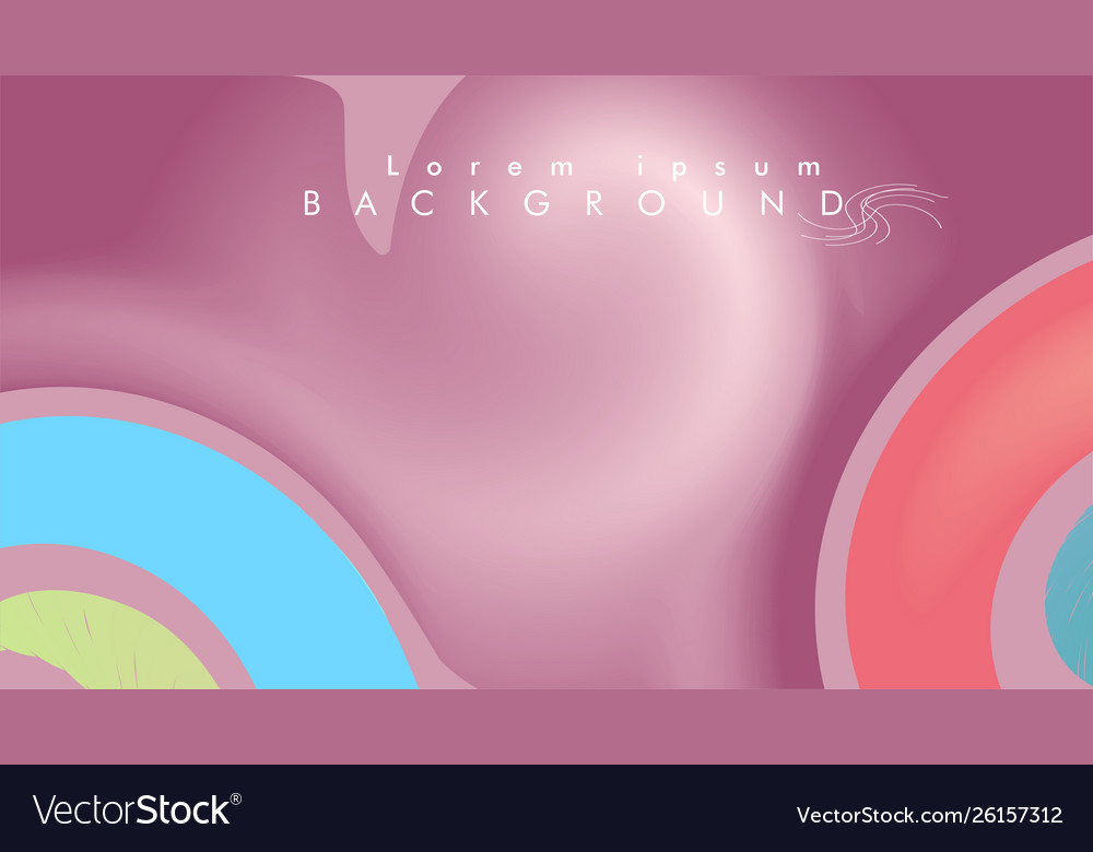 Abstract background swirl colorful circle wave vector image Abstract background swirl colorful circle wave