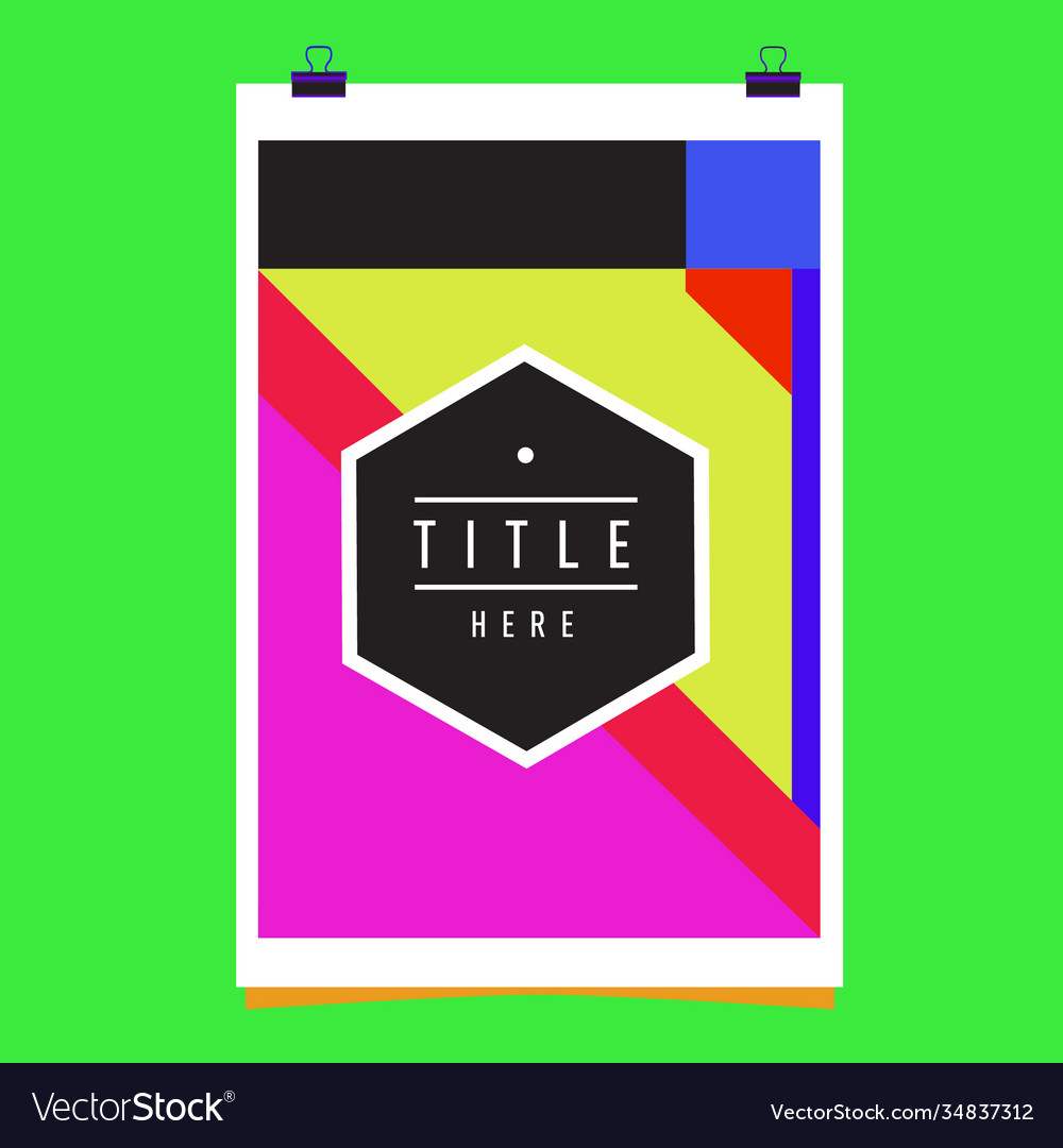 Abstract colorful geometric pattern background Vector Image Abstract colorful geometric pattern background