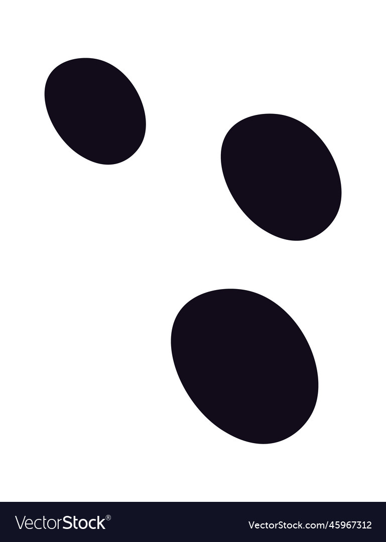 Abstract colorful spot design element