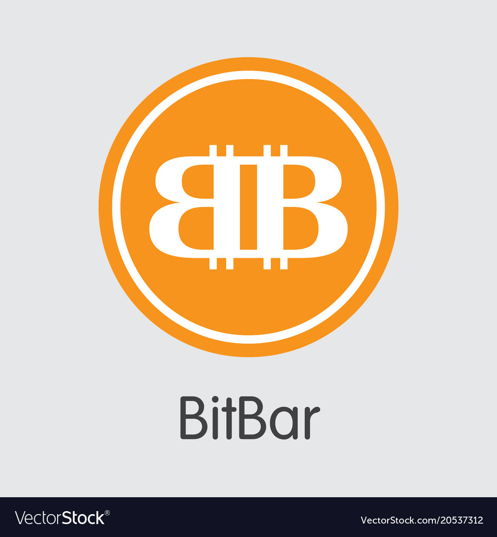 Bitbar virtual currency - coin image
