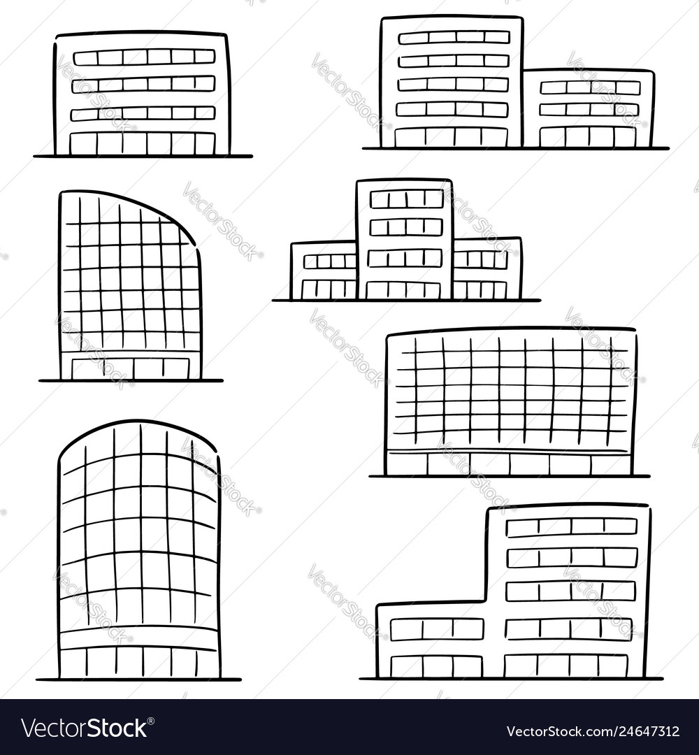 Building Set - Architectural Icons