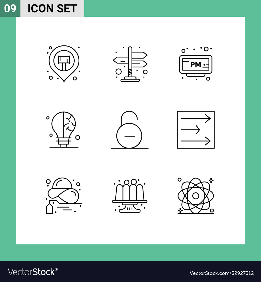 User interface pack 9 basic outlines secure
