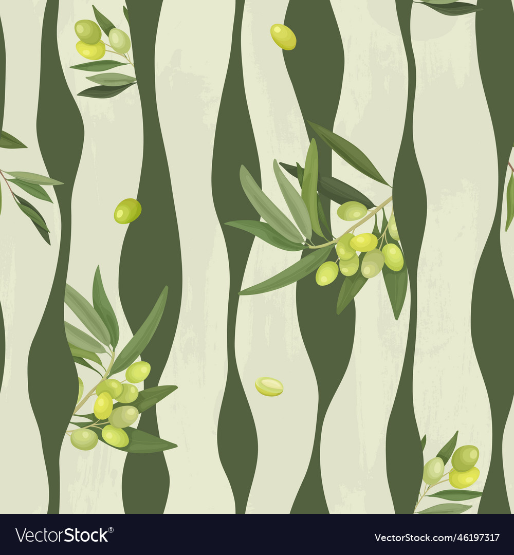 A vertical winding lines seamless pattern