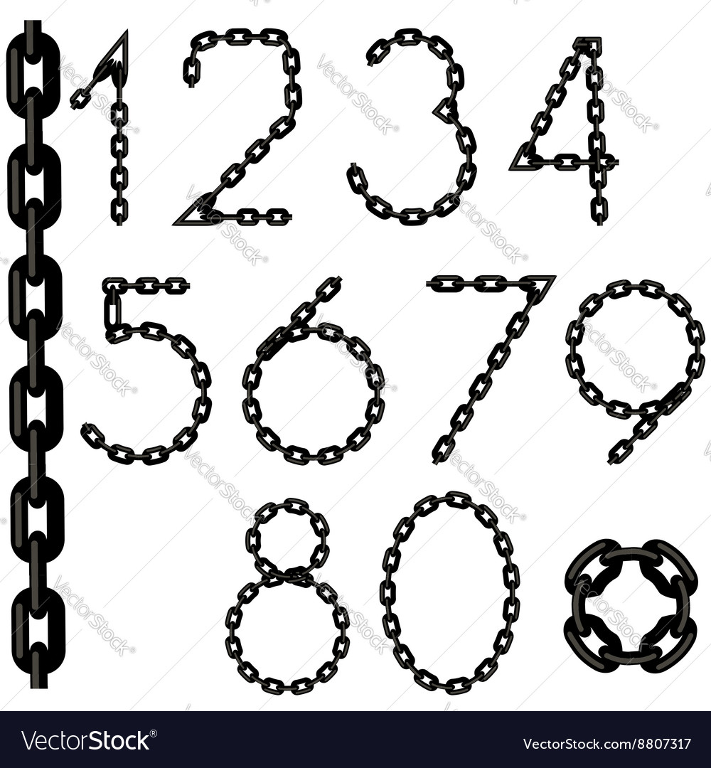 Chain number collection isolated