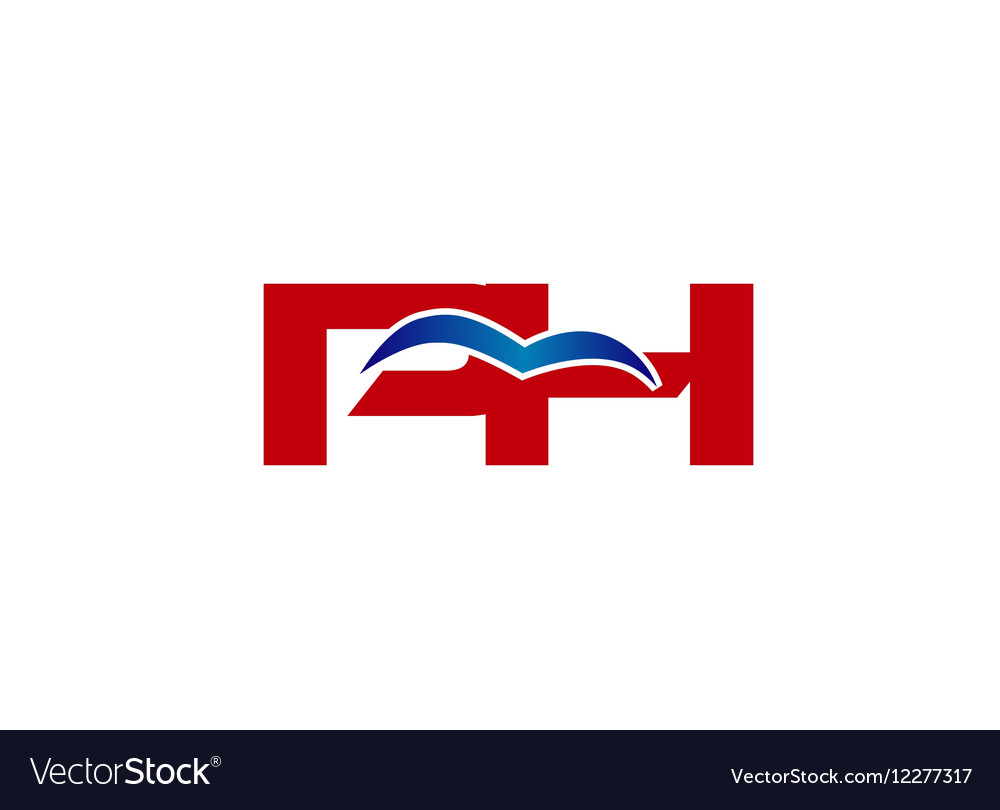 P and h logo Royalty Free Vector Image - VectorStock