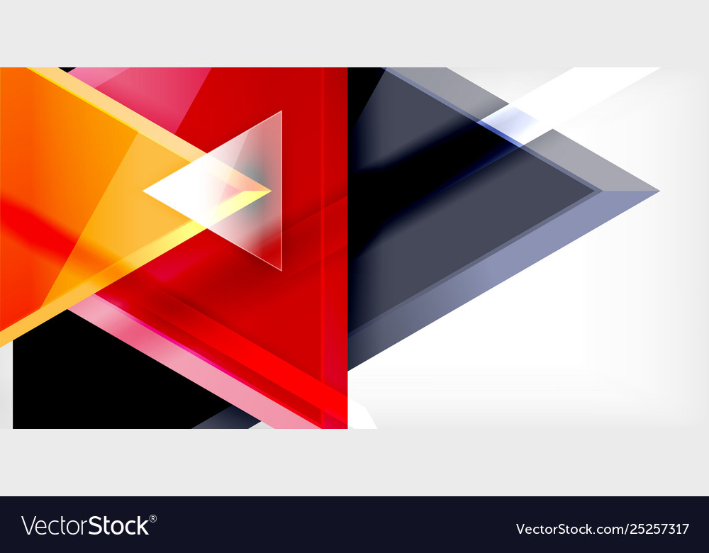 Triangle abstract background