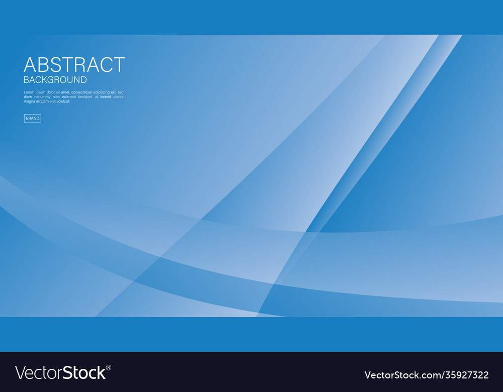 Blue abstract background cover design Royalty Free Vector
