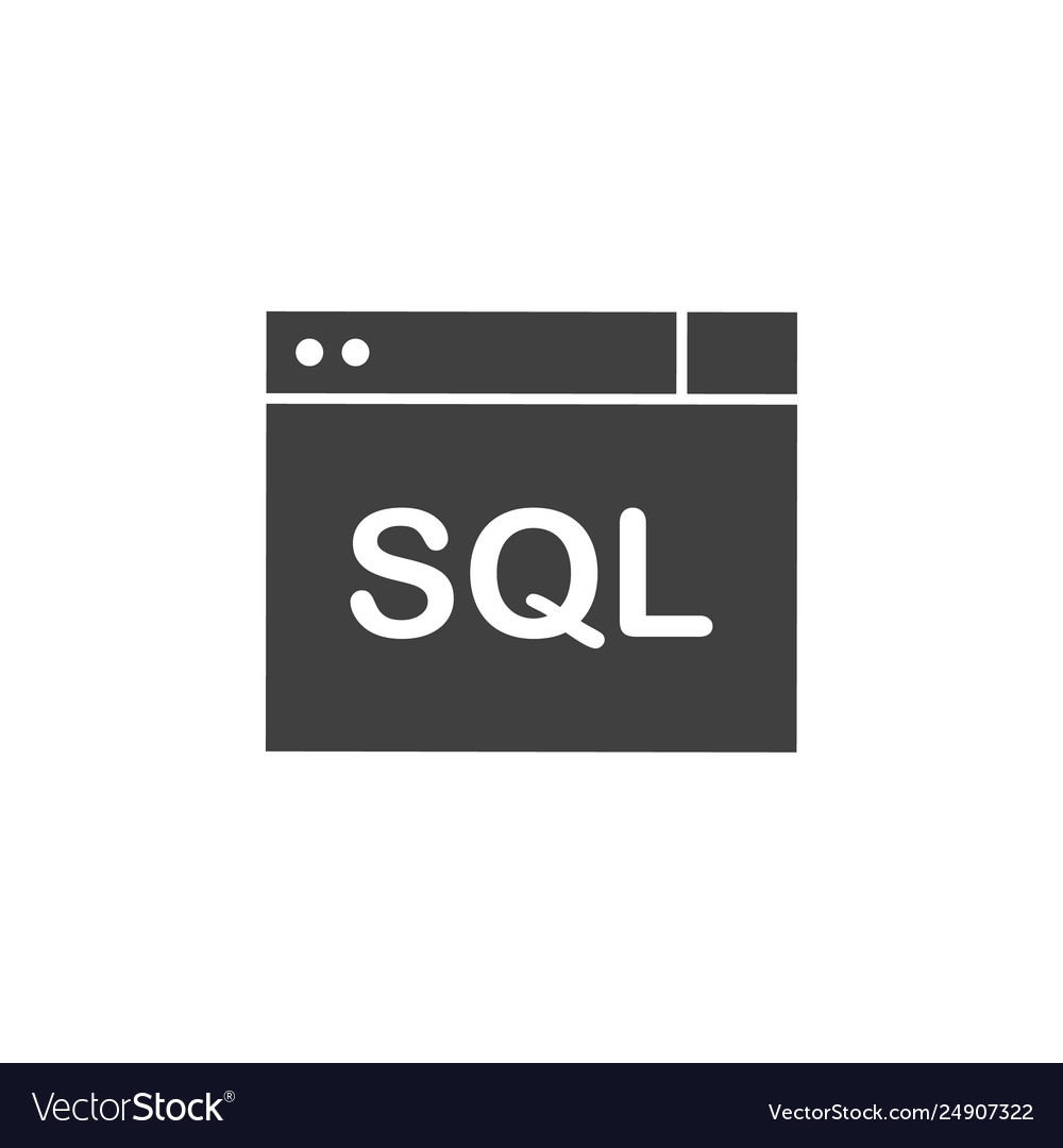 Datenbank-Server-Symbolelementdaten vector image Datenbank-Server-Symbolelementdaten