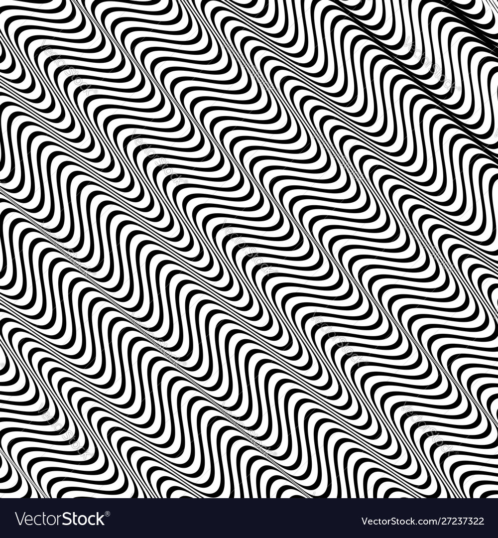 Dynamic Diagonal Wavy Lines