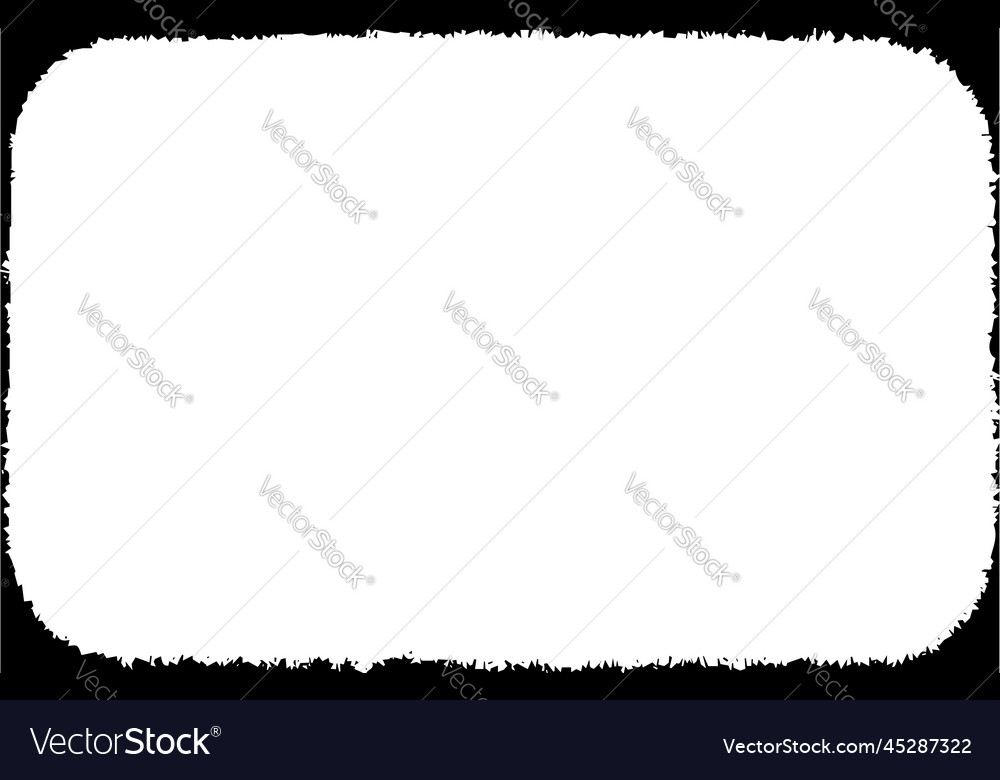Grunge border texture background abstract frame vector image Grunge border texture background abstract frame
