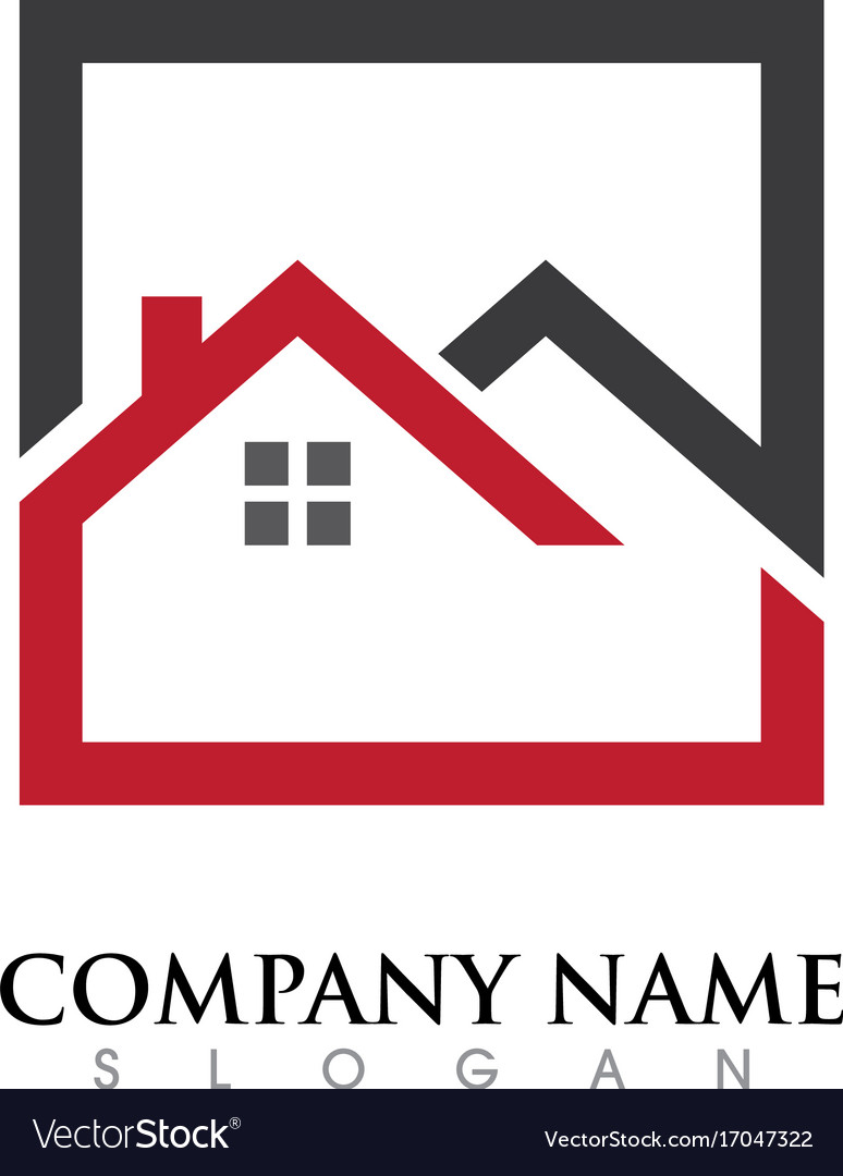 Real estate property and construction logo design