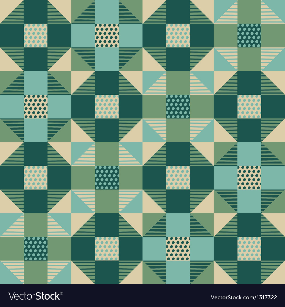 Seamless abstract geometric pattern